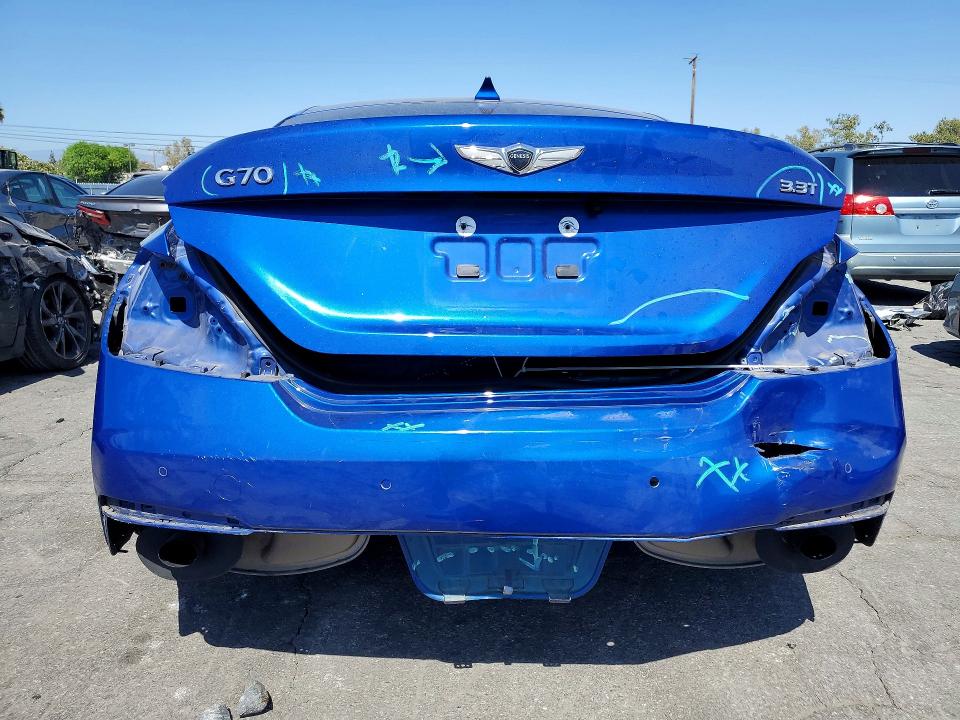 Photo 6 from auction – 2020 GENESIS G70 with VIN KMTG74LE7LU046352