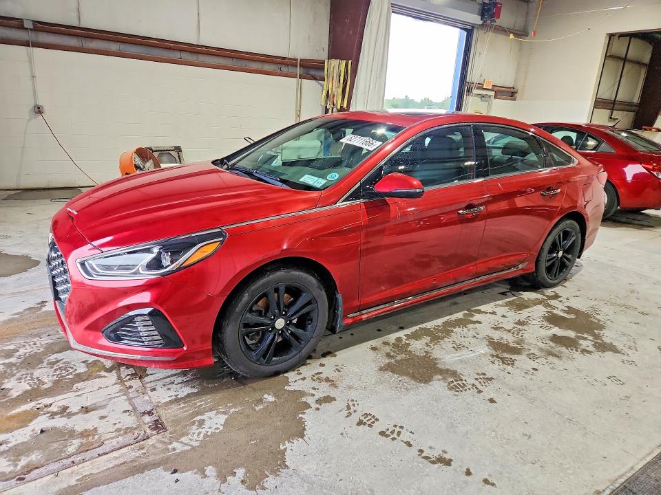 HYUNDAI SONATA 2019 with VIN 5NPE34AF4KH761417 - Photo from auction
