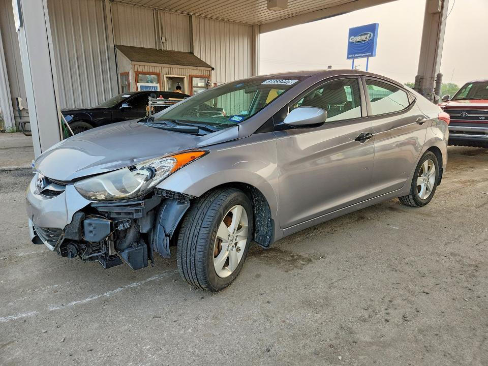 HYUNDAI ELANTRA 2013 with VIN KMHDH4AE4DU576423 - Photo from auction