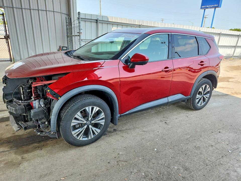 NISSAN ROGUE 2021 with VIN 5N1AT3BB8MC754775 - Photo from auction