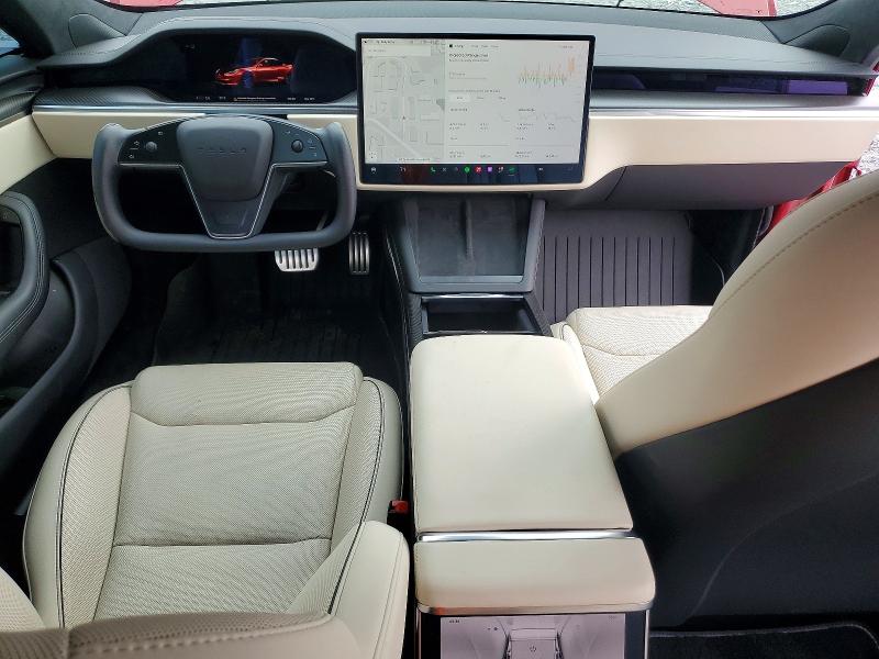 Photo 8 from auction – 2022 TESLA MODEL S with VIN 5YJSA1E62NF472248