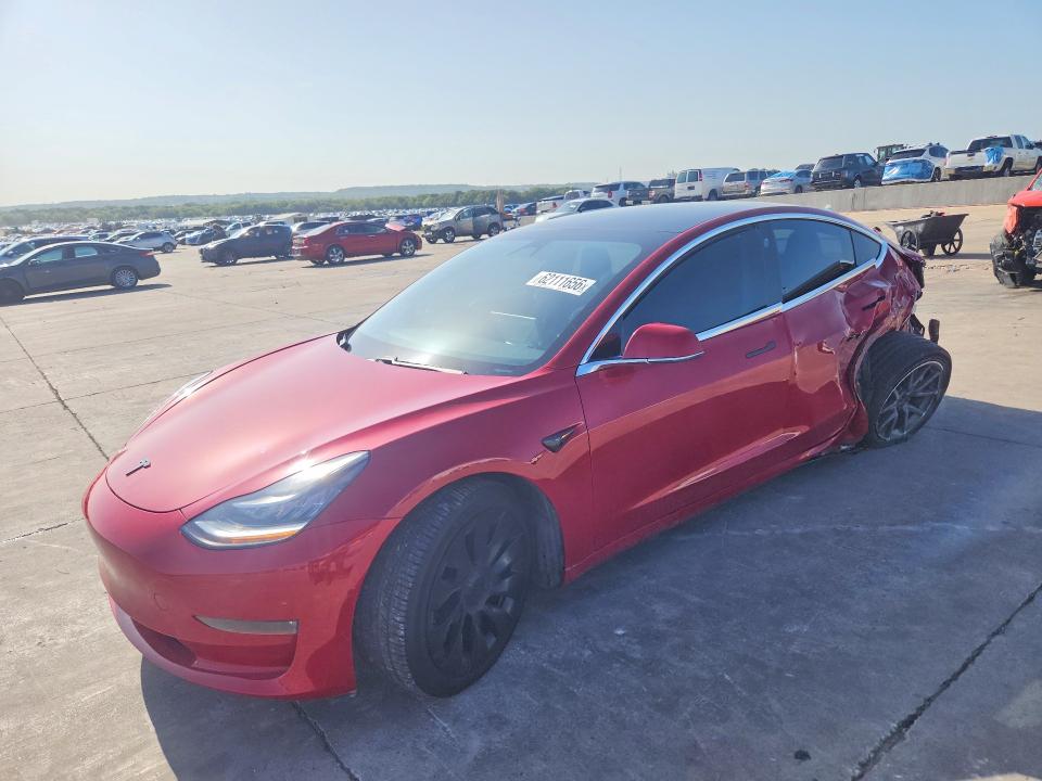 TESLA MODEL 3 2019 с VIN 5YJ3E1EB0KF442070 - Снимка от търг