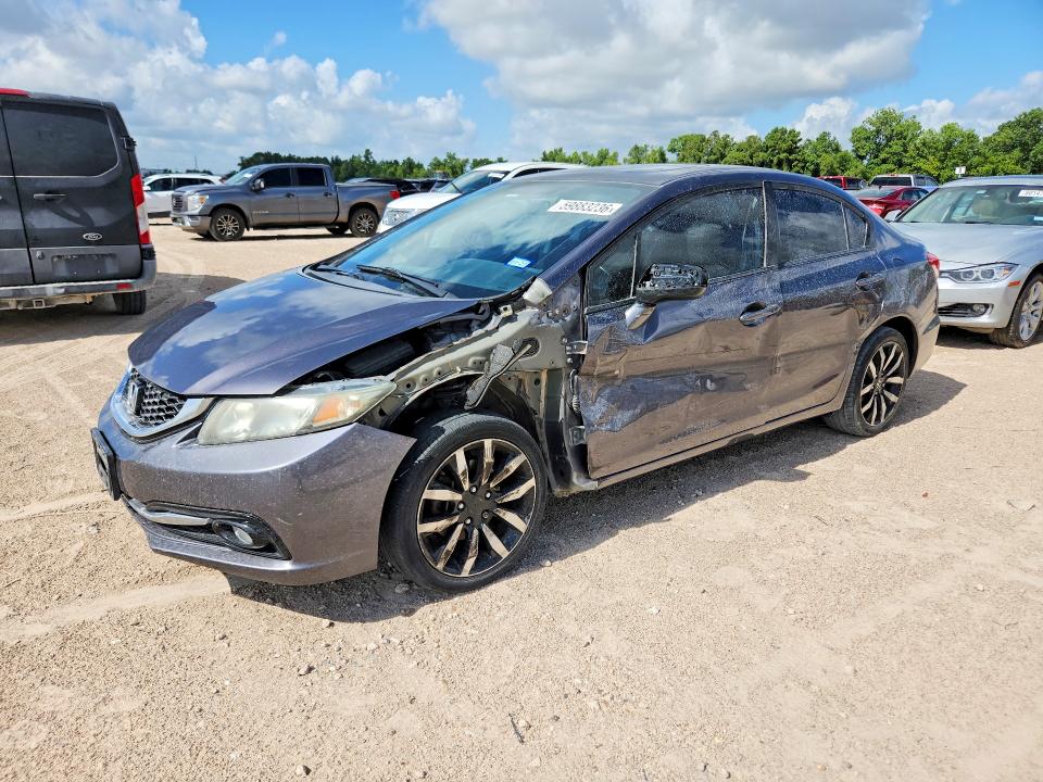 HONDA CIVIC 2014 with VIN 19XFB2F94EE047097 - Photo from auction
