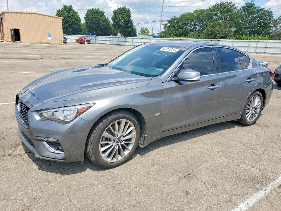 INFINITI Q50 2019 with VIN JN1EV7AR4KM594197 - Photo from auction