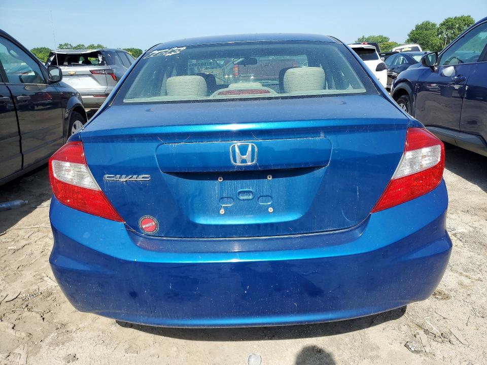 Photo 6 from auction – 2012 HONDA CIVIC with VIN 2HGFB2F84CH544886