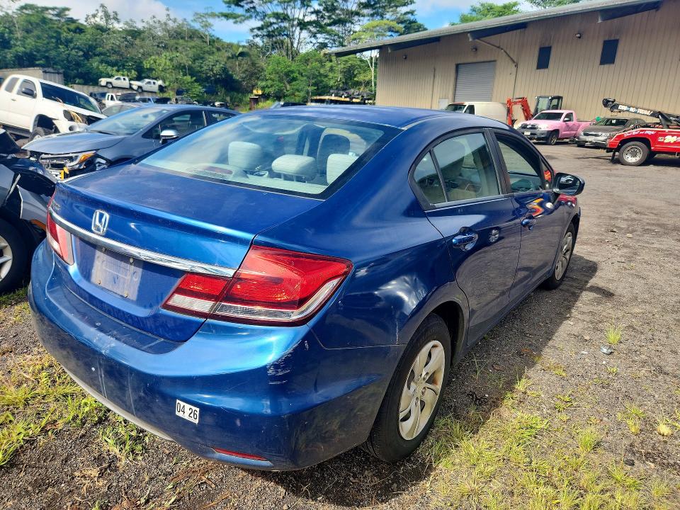 Снимка 3 от търг – 2014 HONDA CIVIC с VIN 19XFB2F59EE028932