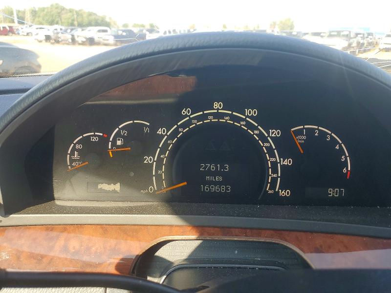Photo 9 from auction – 2000 MERCEDES-BENZ S with VIN WDBNG75J4YA030487