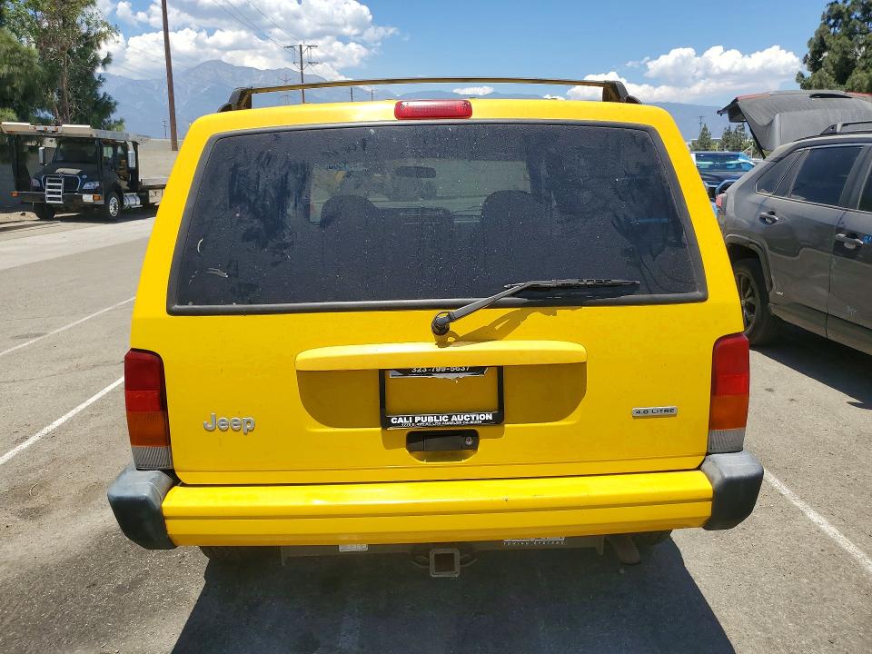 Photo 6 from auction – 2001 JEEP CHEROKEE with VIN 1J4FT48S51L581049
