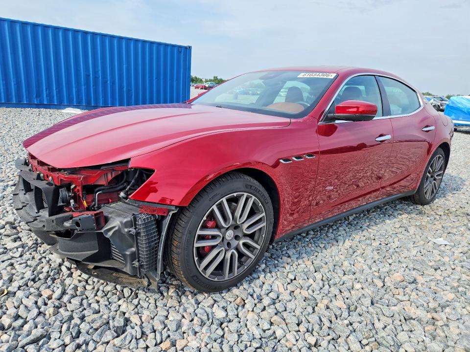 MASERATI GHIBLI 2017 with VIN ZAM57RSS0H1248710 - Photo from auction