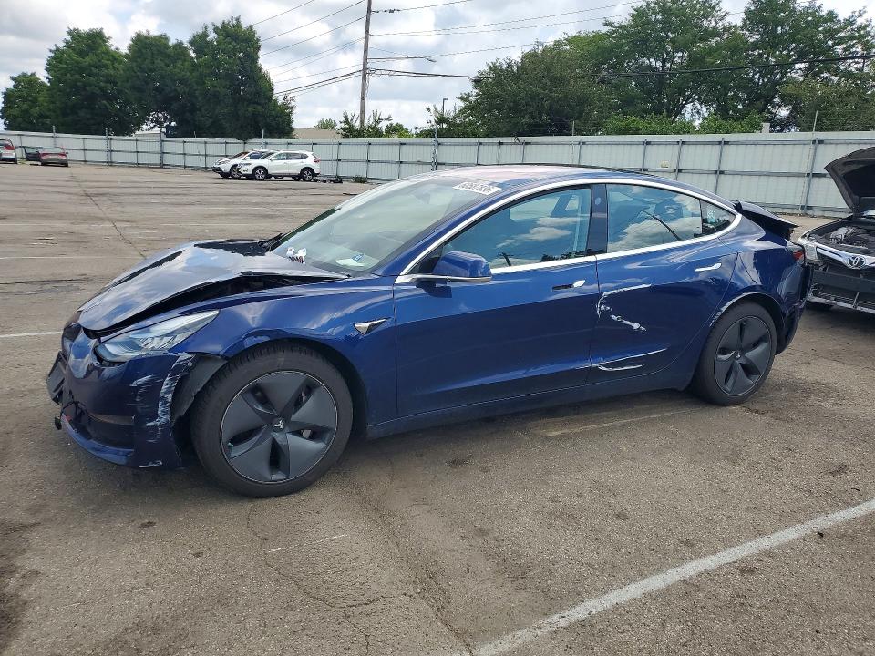 TESLA MODEL 3 2018 with VIN 5YJ3E1EB1JF064596 - Photo from auction