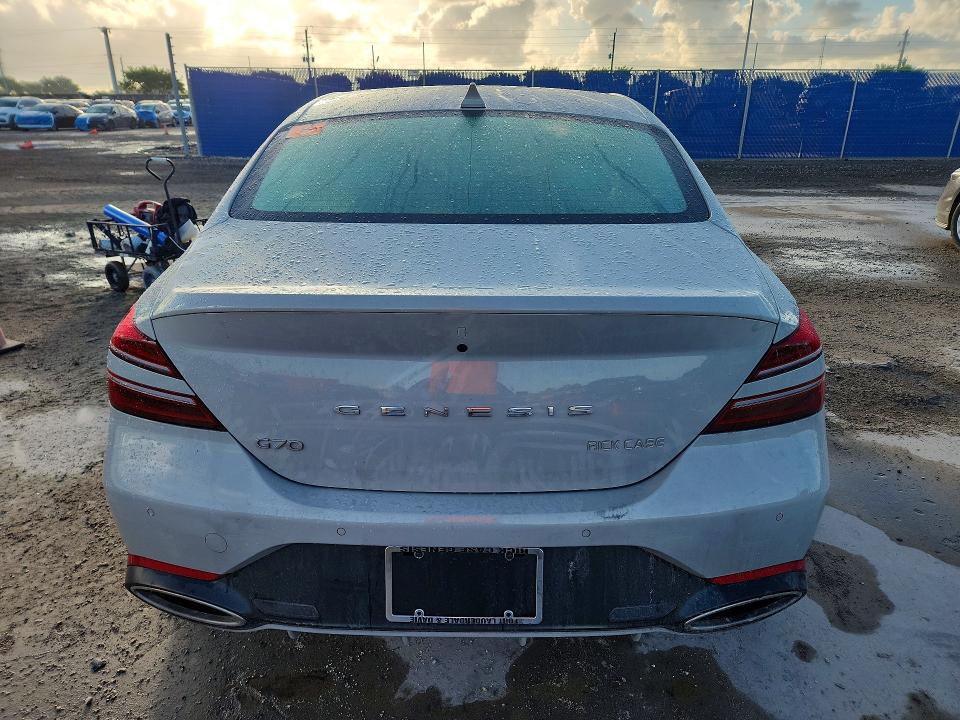 Foto 6 de la subasta – 2025 GENESIS G70 con VIN KMTG34SC2SU157644