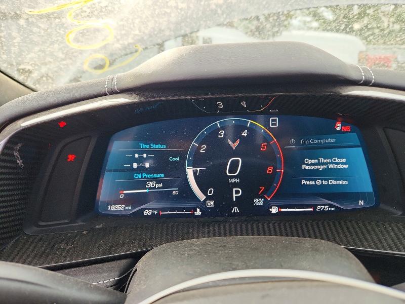Photo 9 from auction – 2020 CHEVROLET CORVETTE with VIN 1G1Y72D44L5111478