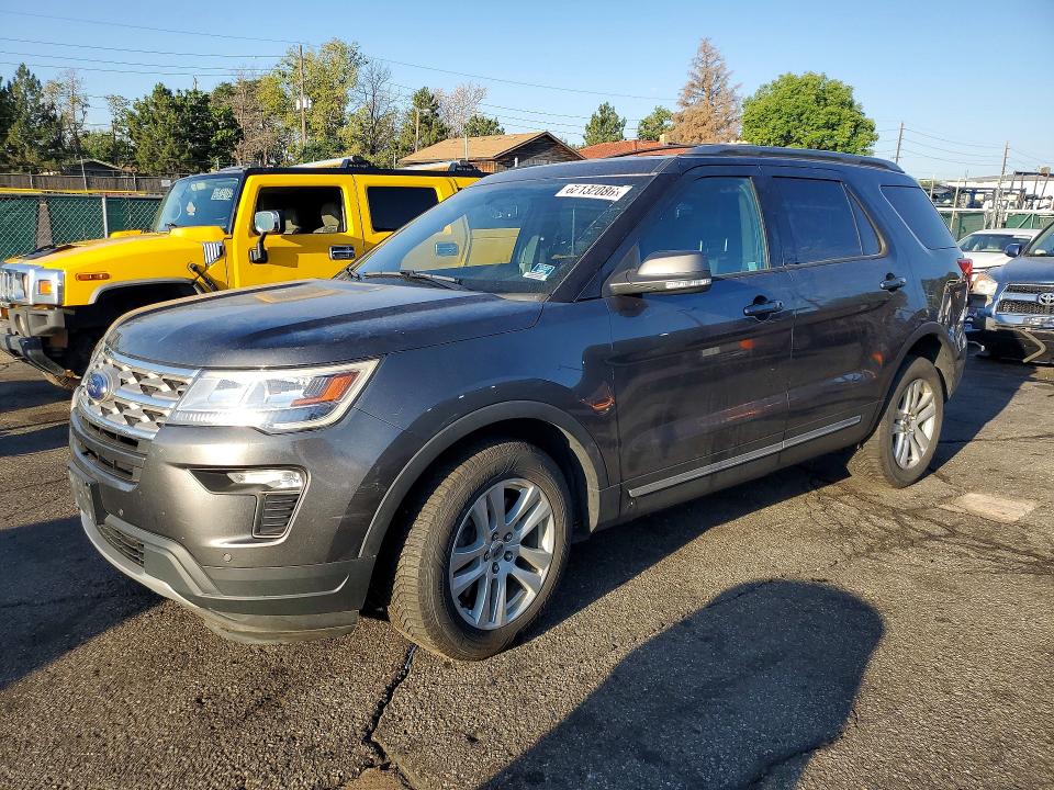 FORD EXPLORER 2018 with VIN 1FM5K8D80JGB65372 - Photo from auction