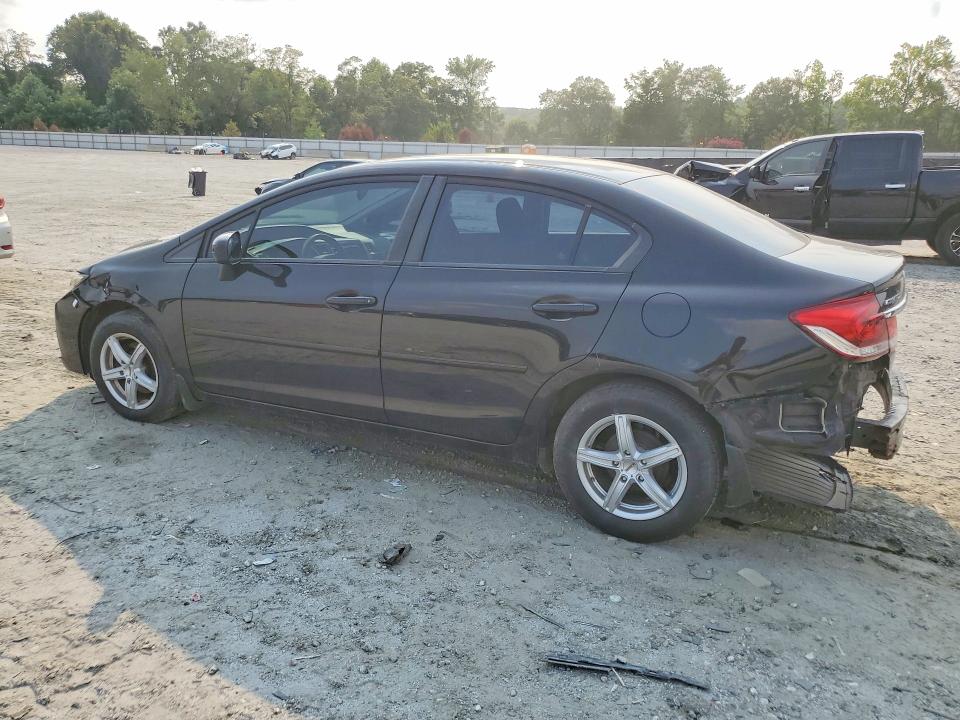 Photo 2 from auction – 2015 HONDA CIVIC with VIN 19XFB2F71FE056629