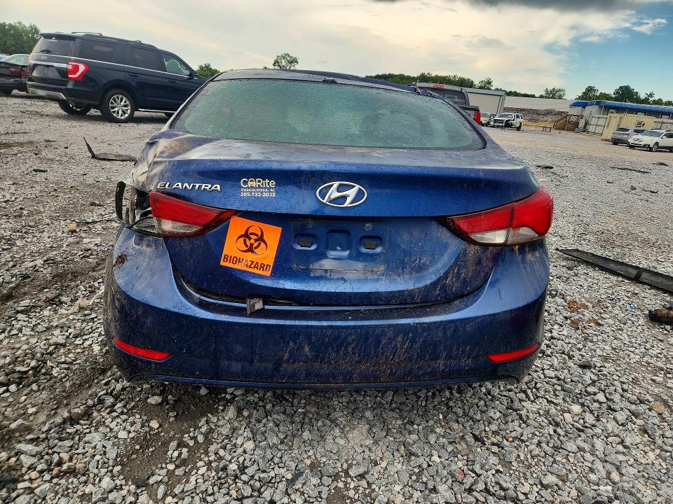 Photo 6 from auction – 2015 HYUNDAI ELANTRA with VIN 5NPDH4AE8FH604807