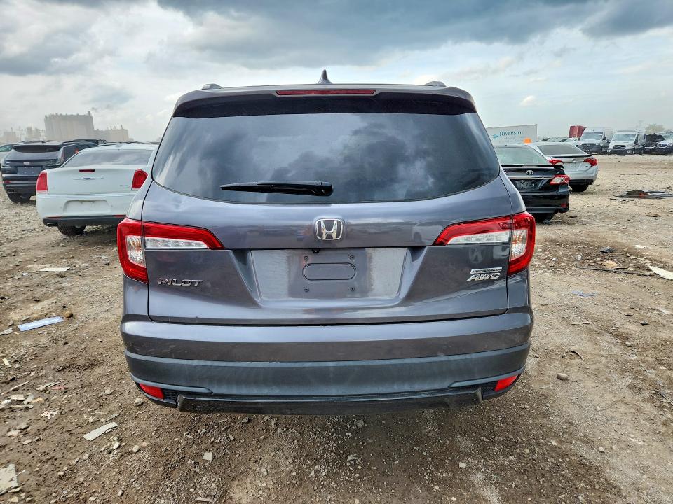 Photo 6 from auction – 2022 HONDA PILOT with VIN 5FNYF6H24NB024966
