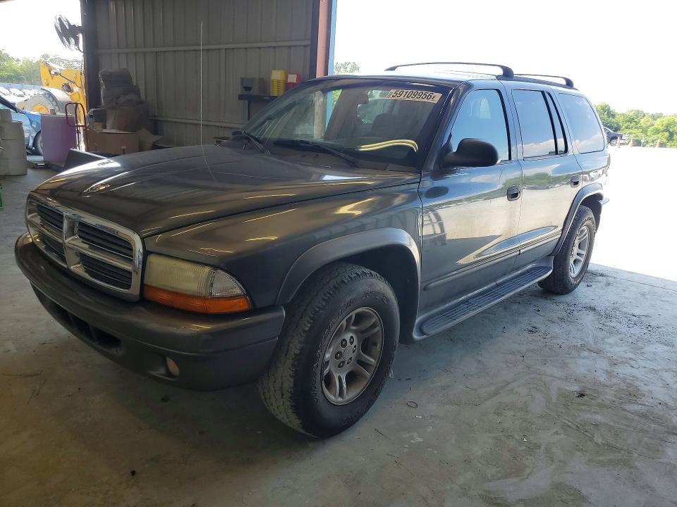 DODGE DURANGO 2002 with VIN 1B4HR48N22F169563 - Photo from auction