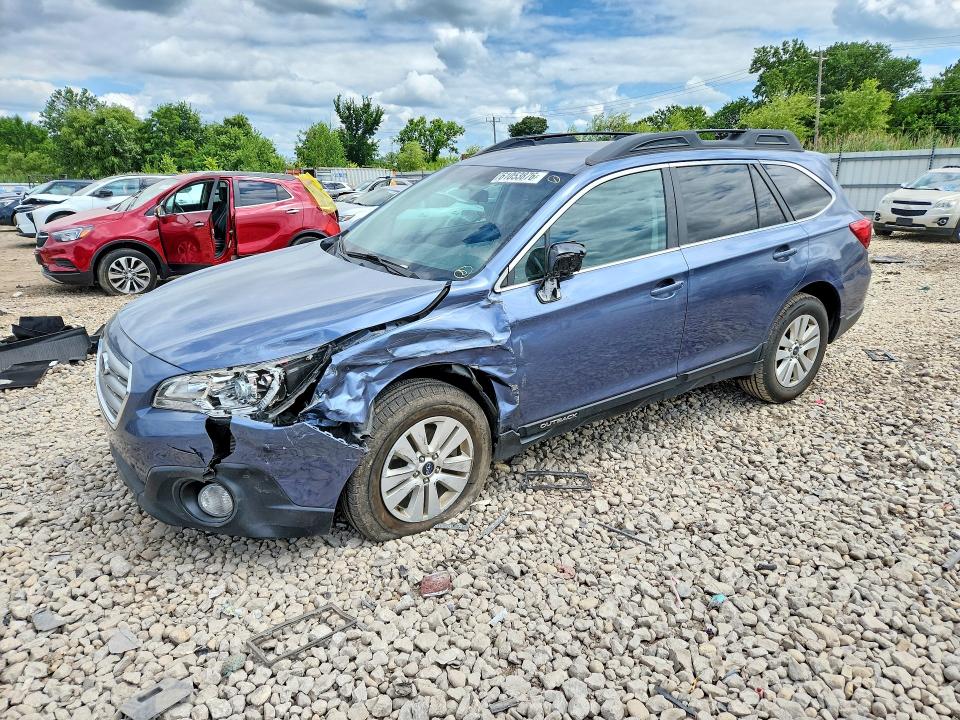 SUBARU OUTBACK 2015 with VIN 4S4BSACC3F3347503 - Photo from auction