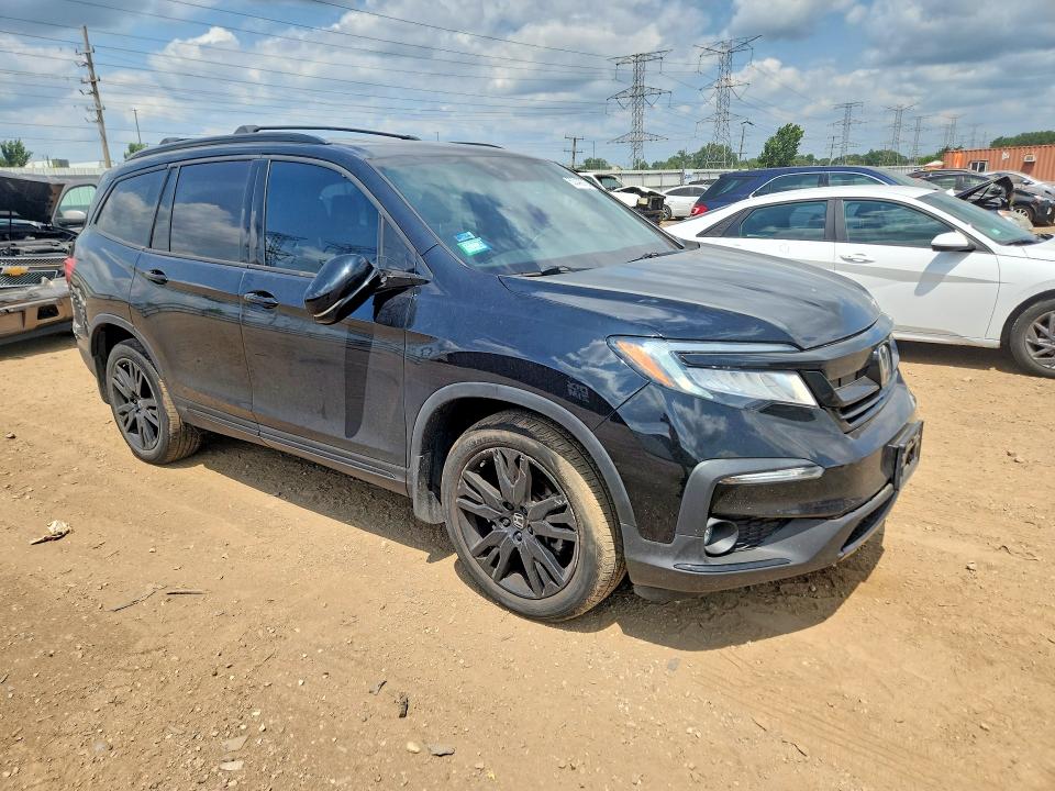 Photo 4 from auction – 2021 HONDA PILOT with VIN 5FNYF6H76MB058806