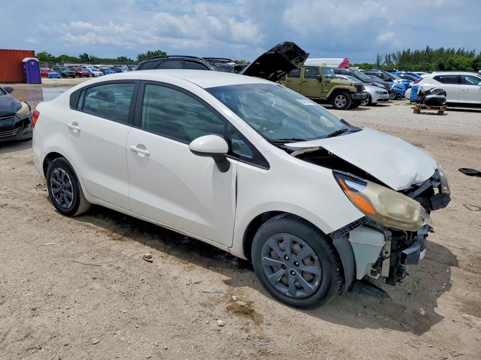 Photo 4 from auction – 2013 KIA RIO with VIN KNADM4A34D6098603