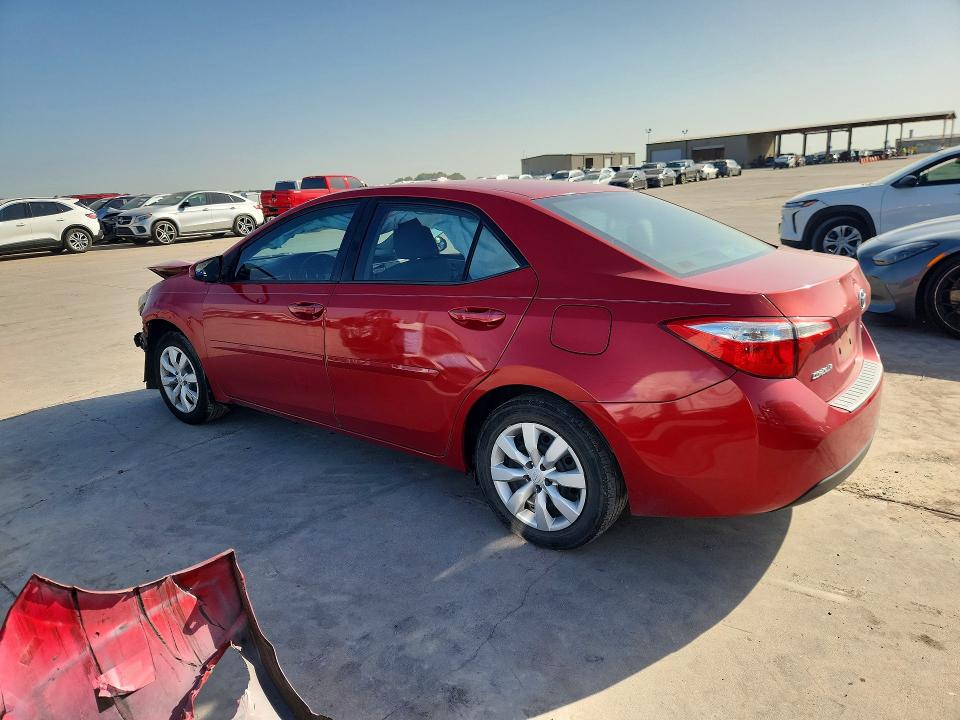 Photo 2 from auction – 2015 TOYOTA COROLLA with VIN 5YFBURHE4FP345399