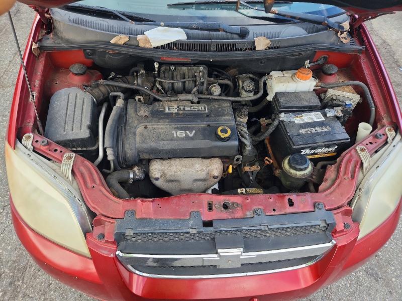 Photo 11 from auction – 2007 CHEVROLET AVEO with VIN KL1TG56647B097419