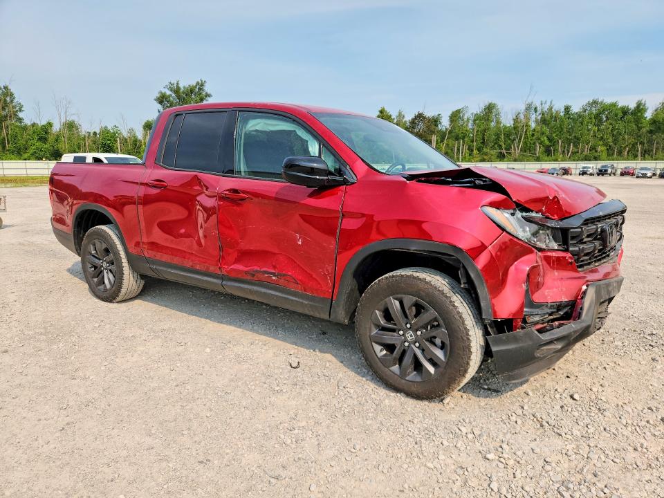 Photo 4 from auction – 2025 HONDA RIDGELINE with VIN 5FPYK3F11SB030909