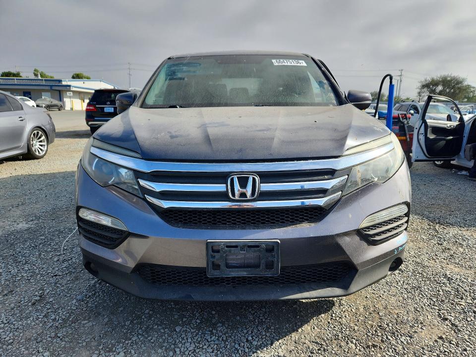 Photo 5 from auction – 2016 HONDA PILOT with VIN 5FNYF5H76GB035489