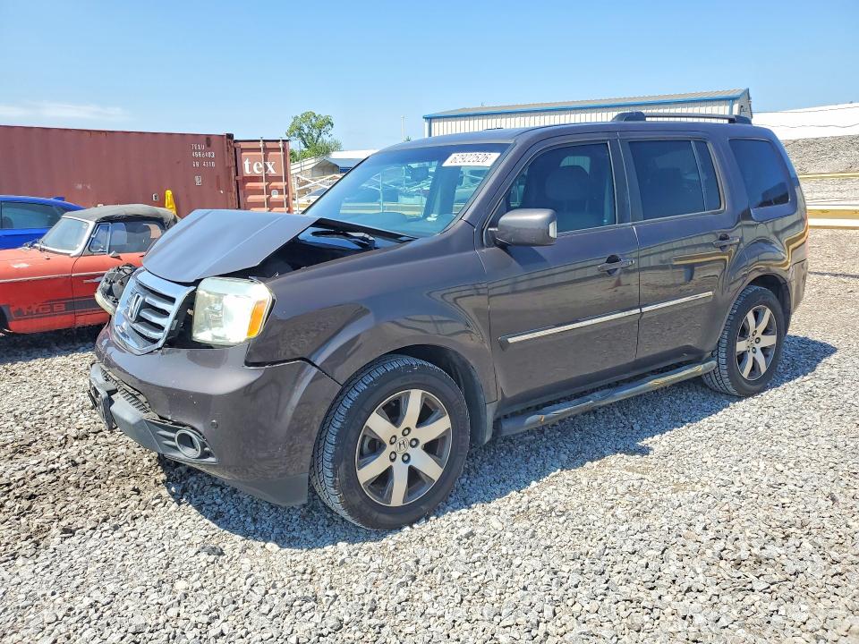 HONDA PILOT 2013 with VIN 5FNYF3H98DB028111 - Photo from auction