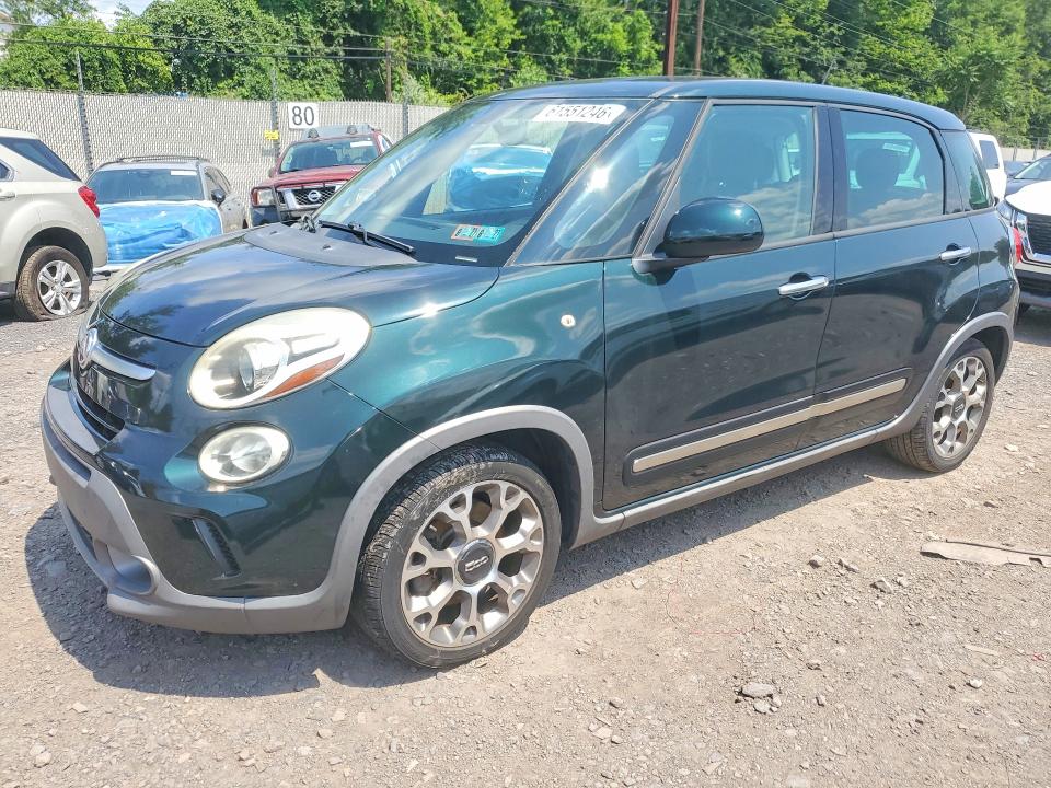FIAT 500L 2014 with VIN ZFBCFADH1EZ020264 - Photo from auction