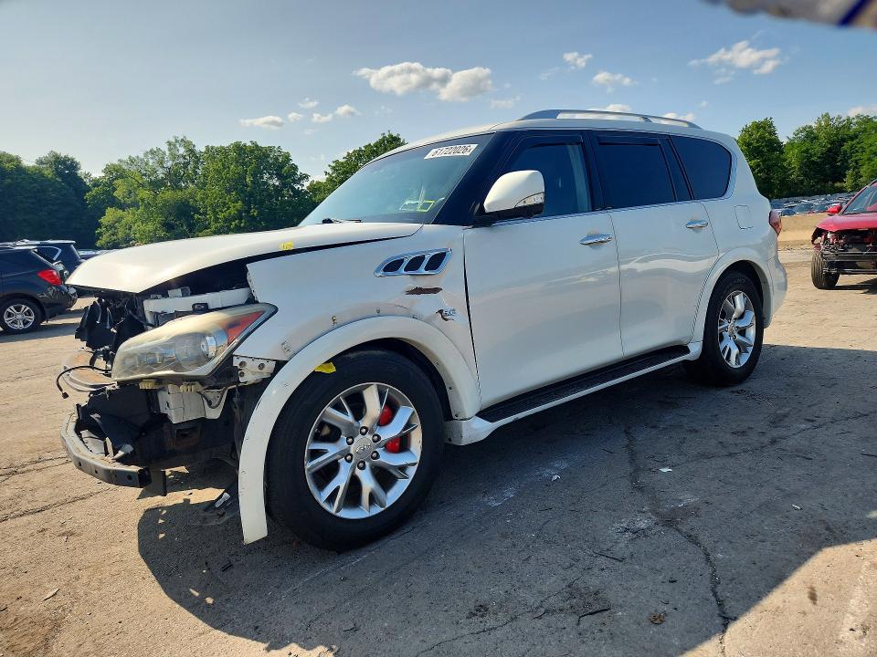 INFINITI QX80 2014 with VIN JN8AZ2NC9E9352591 - Photo from auction