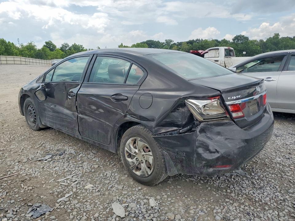 Photo 2 from auction – 2013 HONDA CIVIC with VIN 19XFB2F53DE021313