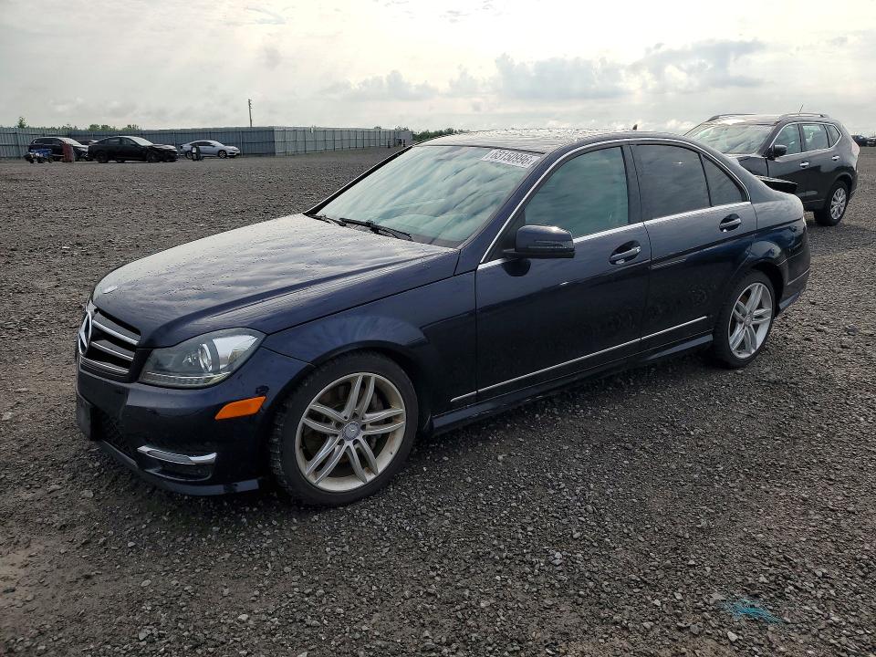 MERCEDES-BENZ C 2014 with VIN WDDGF8AB6EA939950 - Photo from auction