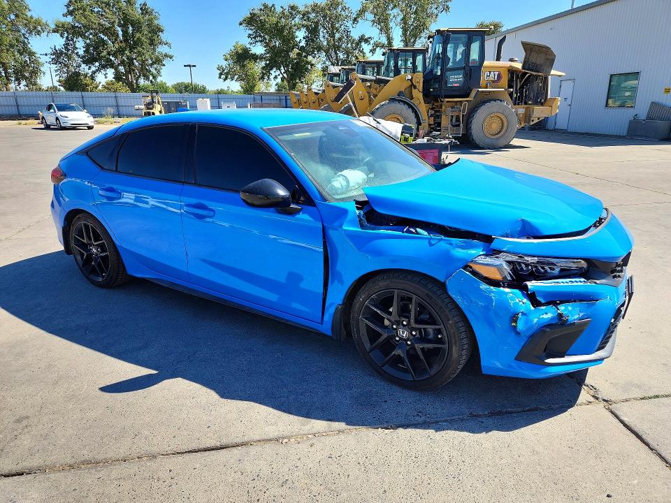 Photo 4 from auction – 2022 HONDA CIVIC with VIN 19XFL2H8XNE024392