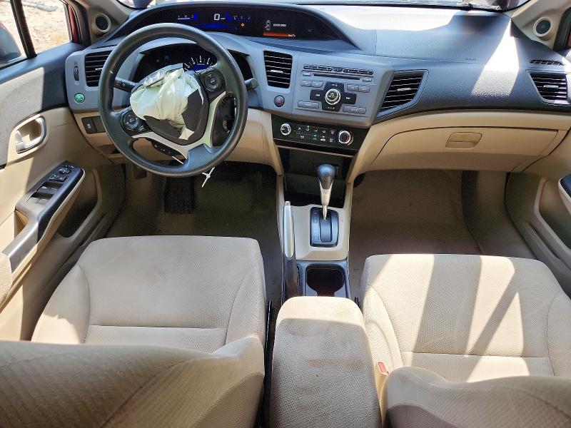 Photo 8 from auction – 2012 HONDA CIVIC with VIN 19XFB2F80CE357090