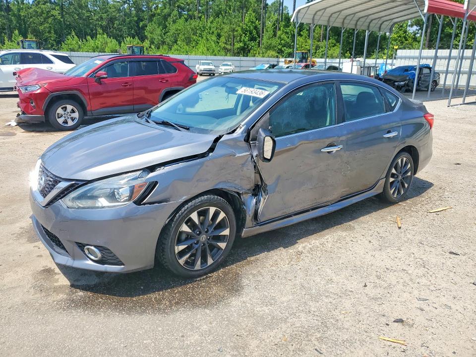 NISSAN SENTRA 2017 with VIN 3N1AB7AP9HY385520 - Photo from auction