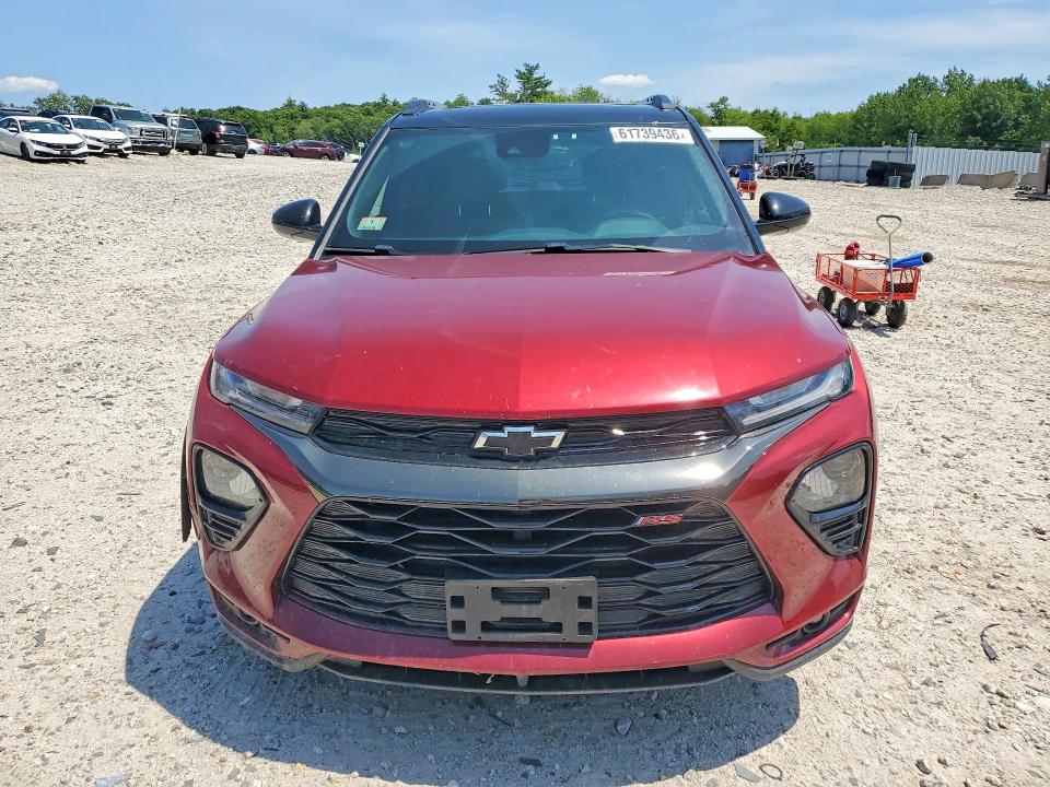 Photo 5 from auction – 2022 CHEVROLET TRAILBLAZER with VIN KL79MTSL3NB073392