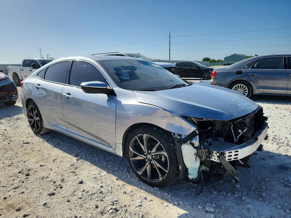 Photo 4 from auction – 2020 HONDA CIVIC with VIN 19XFC2F87LE022521