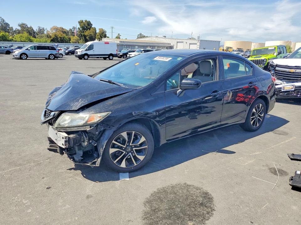 HONDA CIVIC 2014 with VIN 19XFB2F86EE264612 - Photo from auction