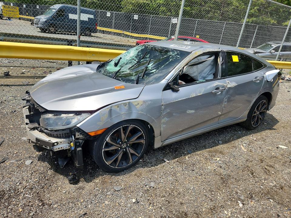 Photo 1 from auction – 2020 HONDA CIVIC with VIN 2HGFC2F88LH501195
