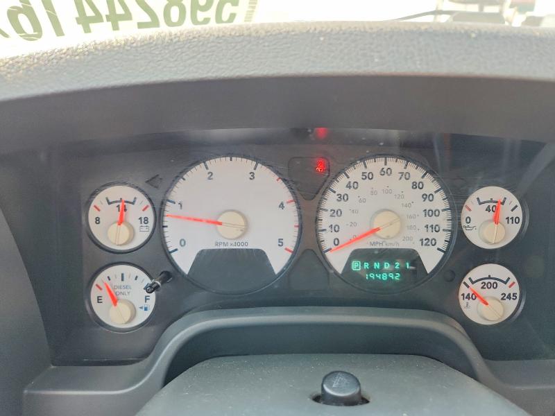 Photo 9 from auction – 2007 DODGE RAM 2500 with VIN 3D3KS29C17G732050