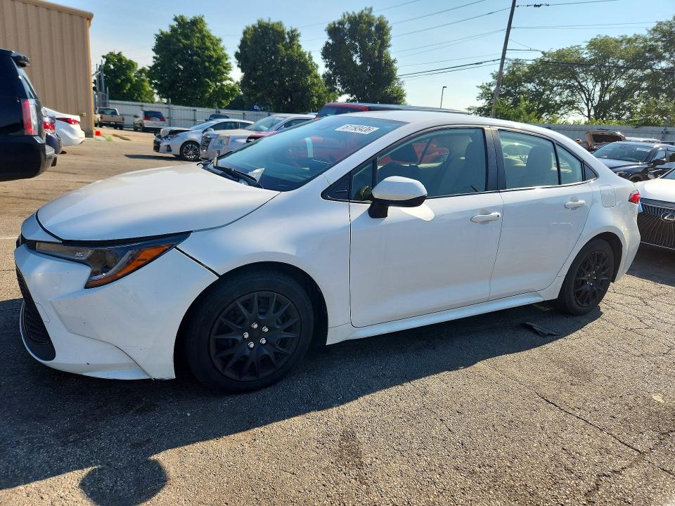 TOYOTA COROLLA 2022 with VIN JTDEPMAEXNJ201182 - Photo from auction