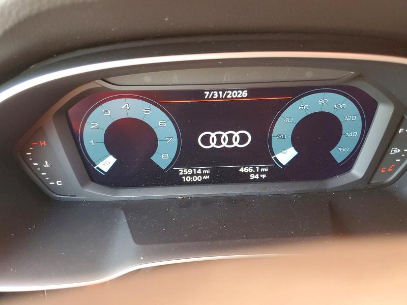 Photo 9 from auction – 2022 AUDI Q3 with VIN WA1EECF39N1081456