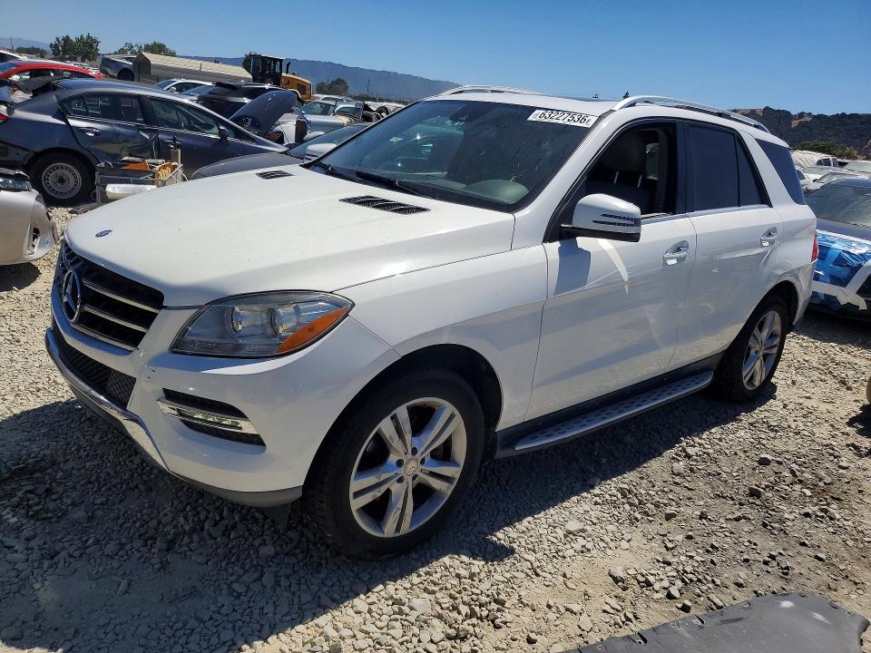 Photo 1 from auction – 2015 MERCEDES-BENZ ML with VIN 4JGDA5HBXFA442333