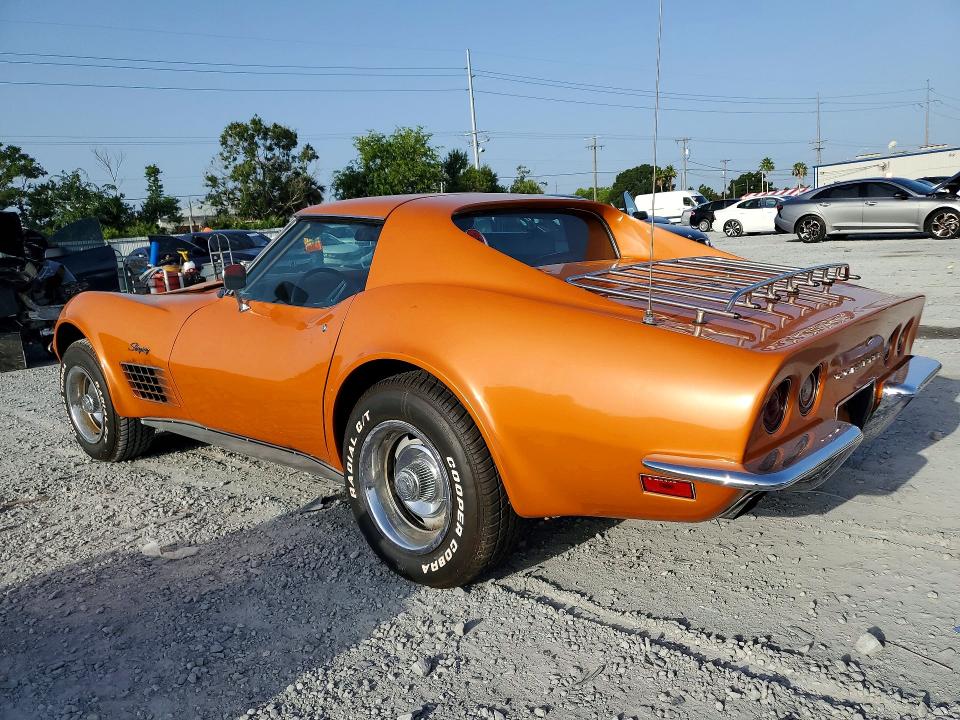 Photo 2 from auction – 1972 CHEVROLET CORVETTE with VIN 1Z37K2S513106