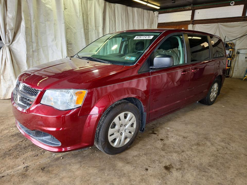 DODGE GRAND CARAVAN 2016 with VIN 2C4RDGBG1GR398589 - Photo from auction