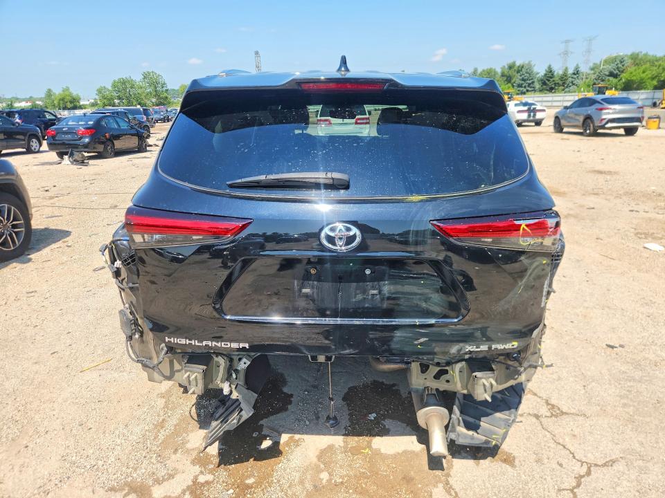 Photo 6 from auction – 2021 TOYOTA HIGHLANDER with VIN 5TDHZRBH8MS093787