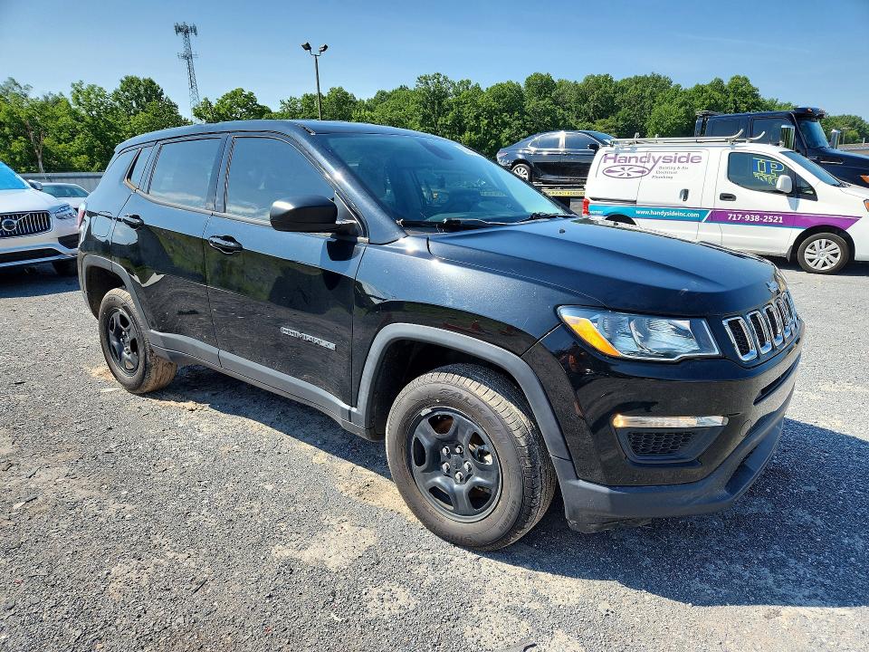 Photo 4 from auction – 2020 JEEP COMPASS with VIN 3C4NJDABXLT112600
