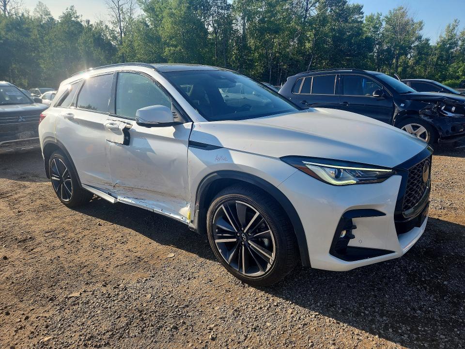 Photo 4 from auction – 2025 INFINITI QX50 with VIN 3PCAJ5FB6SF114063