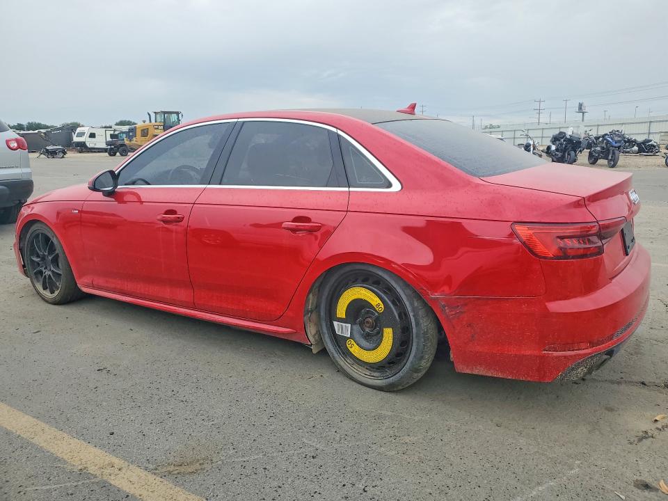Photo 2 from auction – 2017 AUDI A4 with VIN WAUENAF48HN023416